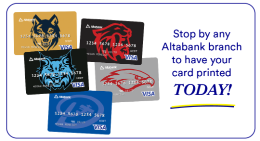 High school debit cards