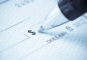 Writing a check