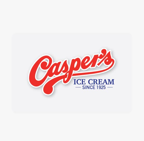 Caspers Ice Cream logo